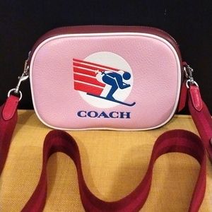 Coach Retro '70s Ski bag, pink